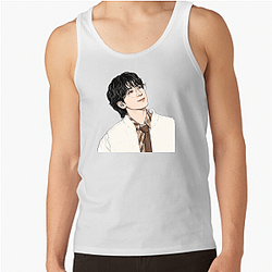 Wonwoo Seventeen Sharp Visual Wonwoo Tank Tops