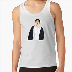 Wonwoo Cat Like Charm Wonwoo Tank Tops