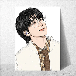 Wonwoo Seventeen Sharp Visual Wonwoo Posters