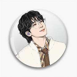 Wonwoo Seventeen Sharp Visual Wonwoo Pins
