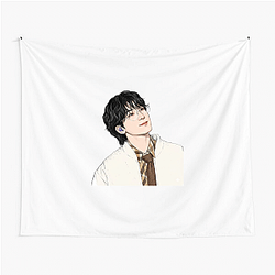 Wonwoo Seventeen Sharp Visual Wonwoo Tapestries