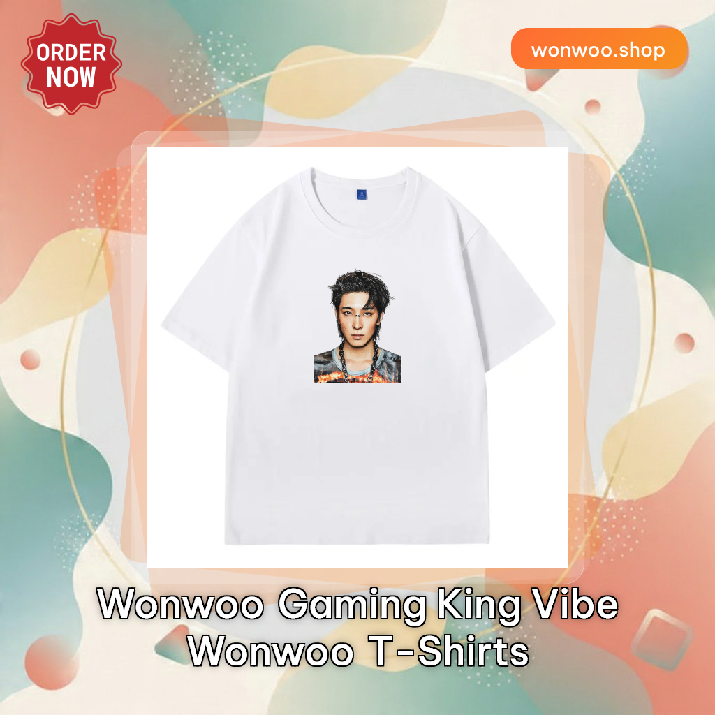 Wonwoo Gaming King Vibe Wonwoo T-Shirts