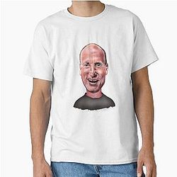 Caricature of Woody Harrelson Classic T-Shirt