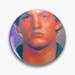 Woody Harrelson Mugshot by SABRE Pin