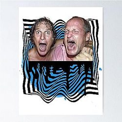 Matthew McConaughey and Woody Harrelson Poster