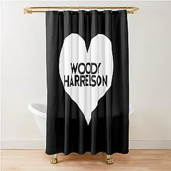 Love Woody Harrelson Shower Curtain