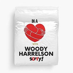 In a Relationship with Woody Harrelson Duvet Cover