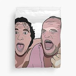 Matthew McConaughey Woody Harrelson Duvet Cover