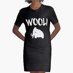Wooli Merch Wooli Logo Graphic T-Shirt Dress