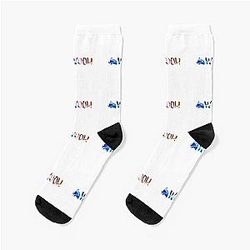 Wooli Flames Socks