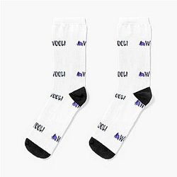 Wooli Purple Nebula Socks