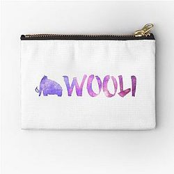 Wooli Purple Galaxy Zipper Pouch