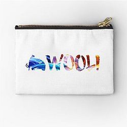 Wooli Flames Zipper Pouch