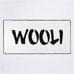 Wooli Merch Wooli logo Desk Mat