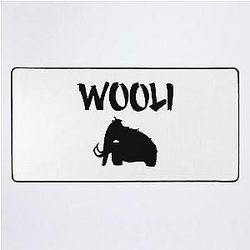 Wooli Merch Wooli Logo Desk Mat