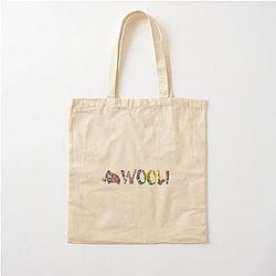 Wooli Trippy Psychedelic Cotton Tote Bag