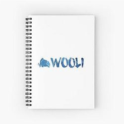 Wooli Lightning Spiral Notebook