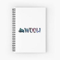 Wooli Dream Galaxy Spiral Notebook