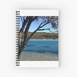 Wooli Blliss - Wooli River, Queensland, Australia Spiral Notebook