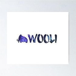 Wooli Purple Nebula Poster