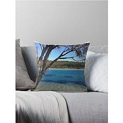 Wooli Blliss - Wooli River, Queensland, Australia Throw Pillow