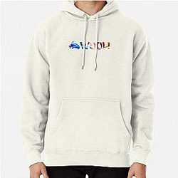 Wooli Flames Pullover Hoodie