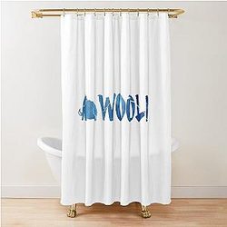 Wooli Lightning Shower Curtain