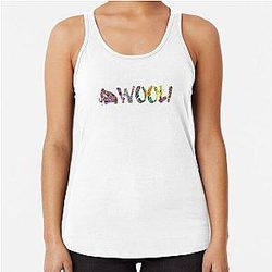 Wooli Trippy Psychedelic Racerback Tank Top