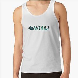 Wooli Green Galaxy Tank Top