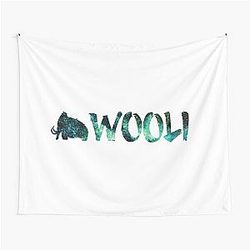 Wooli Green Galaxy Tapestry
