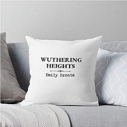 Wuthering Heights by Emily Bronte Throw Pillow