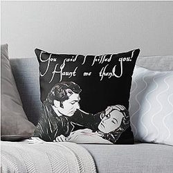 Classic Wuthering Heights (Laurence Olivier and Merle Oberon) Throw Pillow