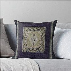 Wuthering Heights Vintage Book Design Pillow