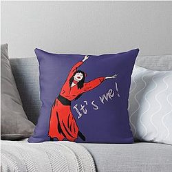 Kooky Kate Wuthering Heights Throw Pillow