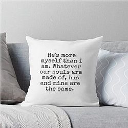 Wuthering Height Quote Pillow