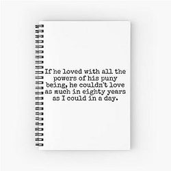 Wuthering Heights Spiral Notebook