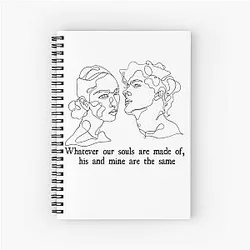 Wuthering Heights Spiral Notebook