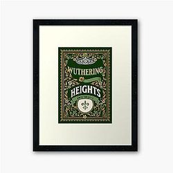 Wuthering Heights by Emily Bronte Book Cover Art