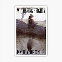 Emily Bronte Wuthering Heights sticker