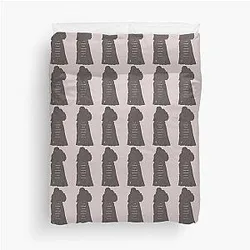 Wuthering Heights - Emily Bronte love quotes Duvet Cover