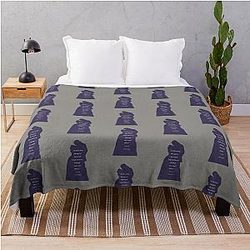 Wuthering Heights by Emily Bronte love quote Throw Blanket