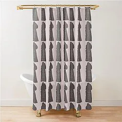 Wuthering Heights by Emily Bronte love quotes Shower Curtain
