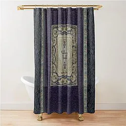 Wuthering Heights Vintage Book Shower Curtain
