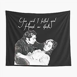 Classic Wuthering Heights (Laurence Olivier and Merle Oberon) Tapestry