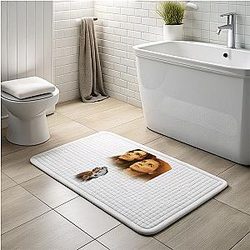 Wuthering Heights - Yorkshire Moors Romantic Setting Wuthering Heights Bath Mats