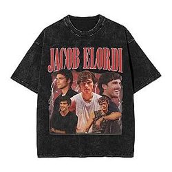 Jacob Elordi Retro Aesthetic PTTT0203 Wuthering Heights T-Shirts