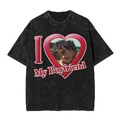 Jacob Elordi Washed Urban PTTT0203 Wuthering Heights T-Shirts