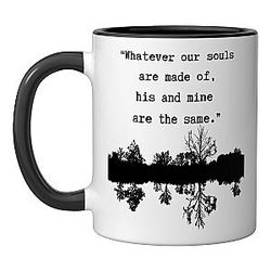 Wuthering Heights Ceramic Mug, Black