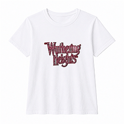 Vintage Title Text Graphic LA 0206 Wuthering Heights T-Shirts