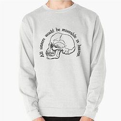 Wuthering Heights skull Pullover Sweatshirt